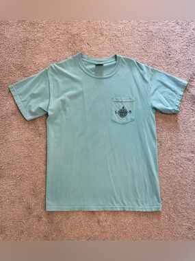 Men’s Comfort Colors Pocket Tee - Lucy Buffett’s Lulus from Myrtle Beach